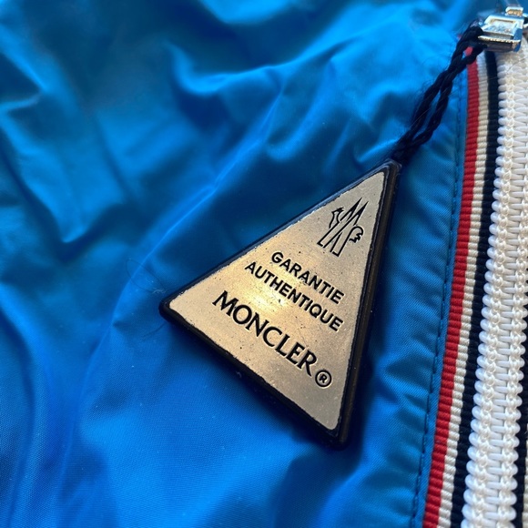 Authentic Moncler Lightweight Blue Jacket (size 8) - Picture 2 of 7